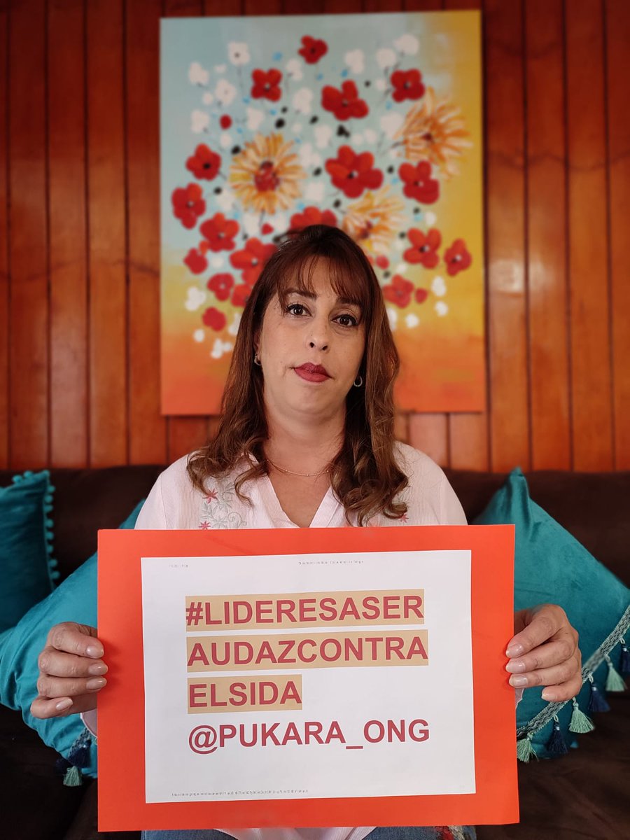 PUKARA_ONG's tweet photo. Nuestr@s soci@s colaborador@s apoyando #lideresaseraudazcontraelsida @alimanouchehri @CristobalReyes @SeremiSalud_Coq https://t.co/xgHn23nQhG