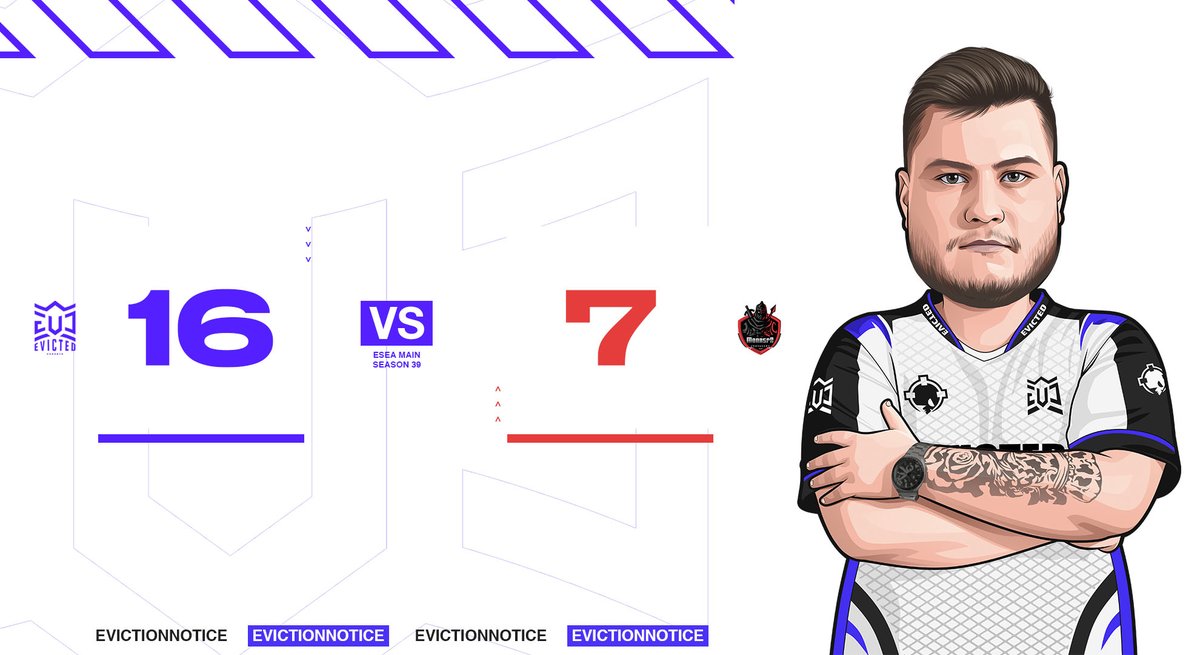 1 Down, 1 to Go 🤛

We Defeat @MonaspaGEO in a Powerful Performance, now onto our Next Match 🆚 <a href="/Morekats/">Morekats Gaming</a> 💪

Match Starts at 21:00 BST, make sure you don't miss this one! 😎

twitch.tv/evictedesports