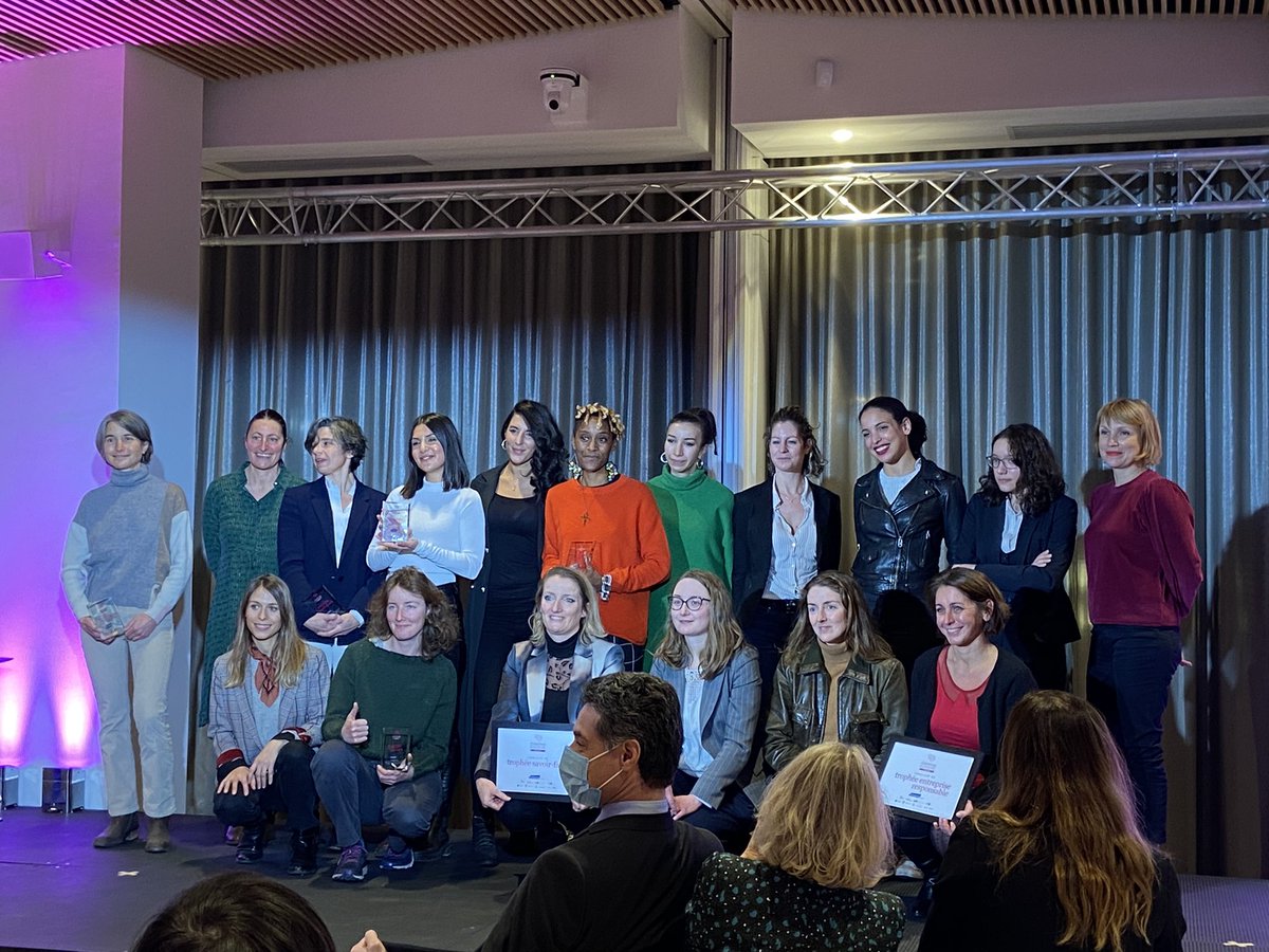 🏆 Fin de la cérémonie <a href="/CreadAvenir/">Créatrices d'Avenir</a> !  

👏🏽 Félicitations à toutes les entrepreneures pleines d’ambition et à leurs projets géniaux !

⚡️ et merci à @poussincom pour l’animation ! 
 <a href="/InitiativeFR/">Initiative France</a> <a href="/InitiativeIDF/">Initiative IDF</a> <a href="/iledefrance/">Région Île-de-France</a>