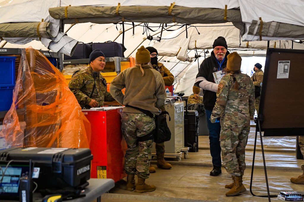 155thARW's tweet photo. The CERFP mission is to assist local incident commanders with the National Guard as the first military responders in either a state or a federal role.
#NEGuard | #Neang | #CERFP https://t.co/KxFpVME4ke