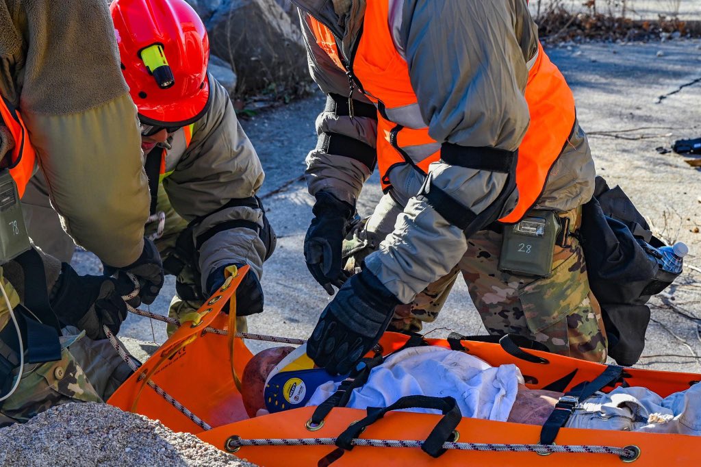 155thARW's tweet photo. The CERFP mission is to assist local incident commanders with the National Guard as the first military responders in either a state or a federal role.
#NEGuard | #Neang | #CERFP https://t.co/KxFpVME4ke