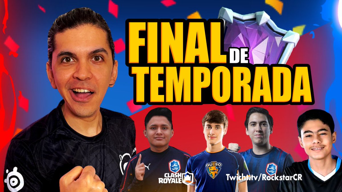 Rockstar_YT's tweet photo. ⚠️ ADIOS EXTENDIBLE? 😱 DIA 6! ULTIMAS HORAS CASI FIN DE TEMPORADA PROS TOP MUNDIAL! #ClashRoyale Y REACCIONANDO AL TIKTOK DE @DarkLightCR 😱🥳
- https://t.co/Rz84945CHW 👈🏻👈🏻👈🏻 https://t.co/cmzGwbUpNo