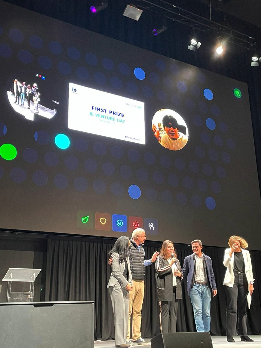 And the winner is… SUBCOOL! 👏🏼👏🏼 Congratulations and good luck with your future developments! #IEVDayMadrid #startup #entrepreneurship