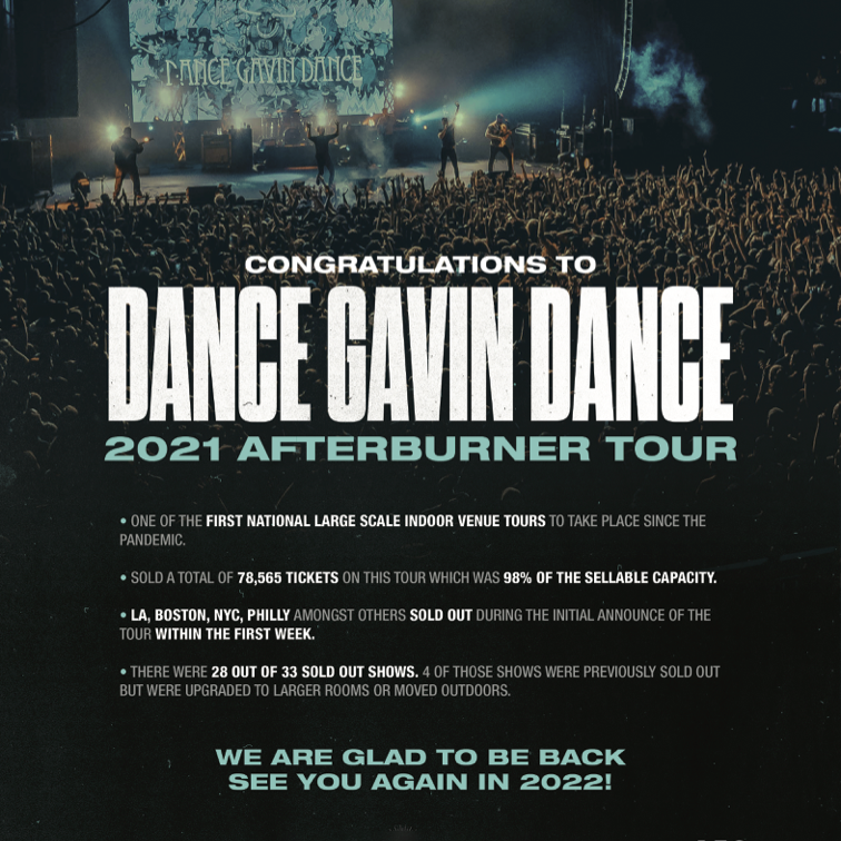 DGDtheband's tweet photo. In 2021 we were able to write and record a new album AND get back out on the road for our largest tour yet. It was a great year, and 2022 is shaping up to be even better! Thank you for all your love and support. See you soon. ❤️🤘 https://t.co/VDe4vUkYvE