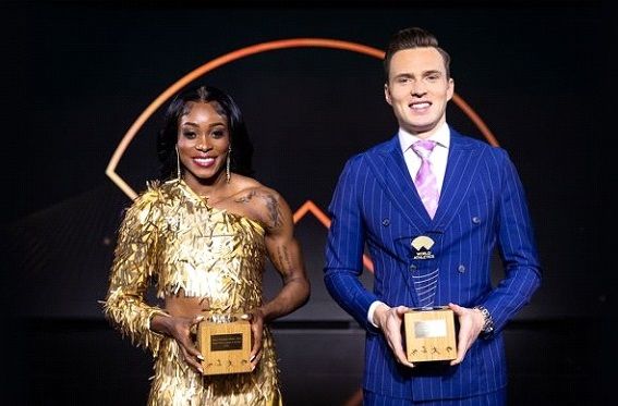 noticierovv's tweet photo. #2Dic Elaine Thompson-Herah y Karsten Warlhom, fueron nombrados Atletas del Año https://t.co/nCaABiowrd 

#NoticieroVenevision #Deportes  #AtletasDelAño #ElainThompson-Herah #KarstenWarlhom https://t.co/DrLJIGKxR0