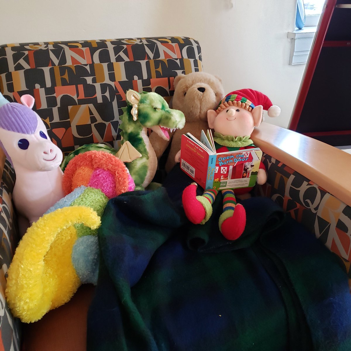 bookfairysherry's tweet photo. Elfie is ready for Bedtime Storytime join him and Miss Sherry at 6:30 tonight at The library https://t.co/qLXwhMR2rO