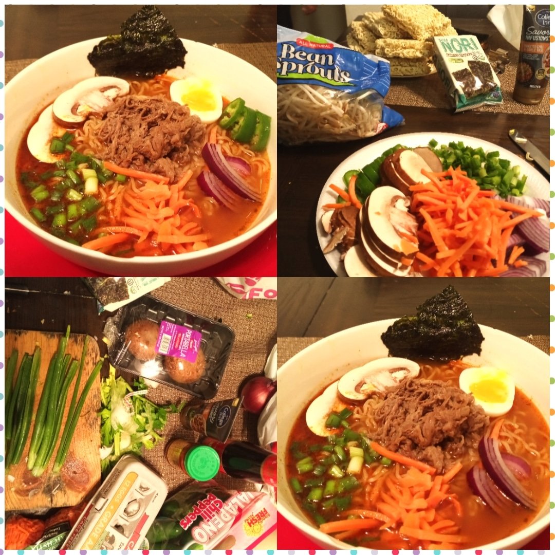 robbatie's tweet photo. Robs ramen night #ramennoodles https://t.co/dxQy8zi0VL
