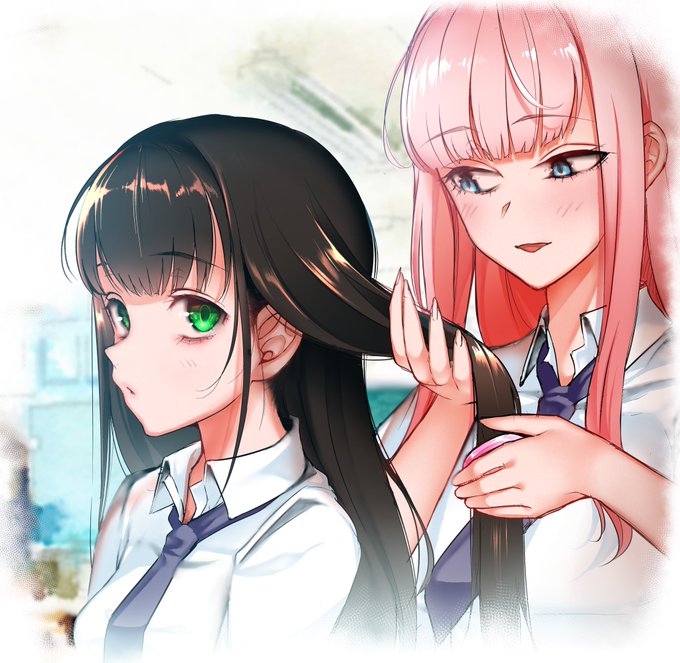 喪199より こんなんもう姉妹(スール)やんけ!なかともこ
2人の気に当てられて浄化される教室の地縛霊でありたかっただけの人生だった… 