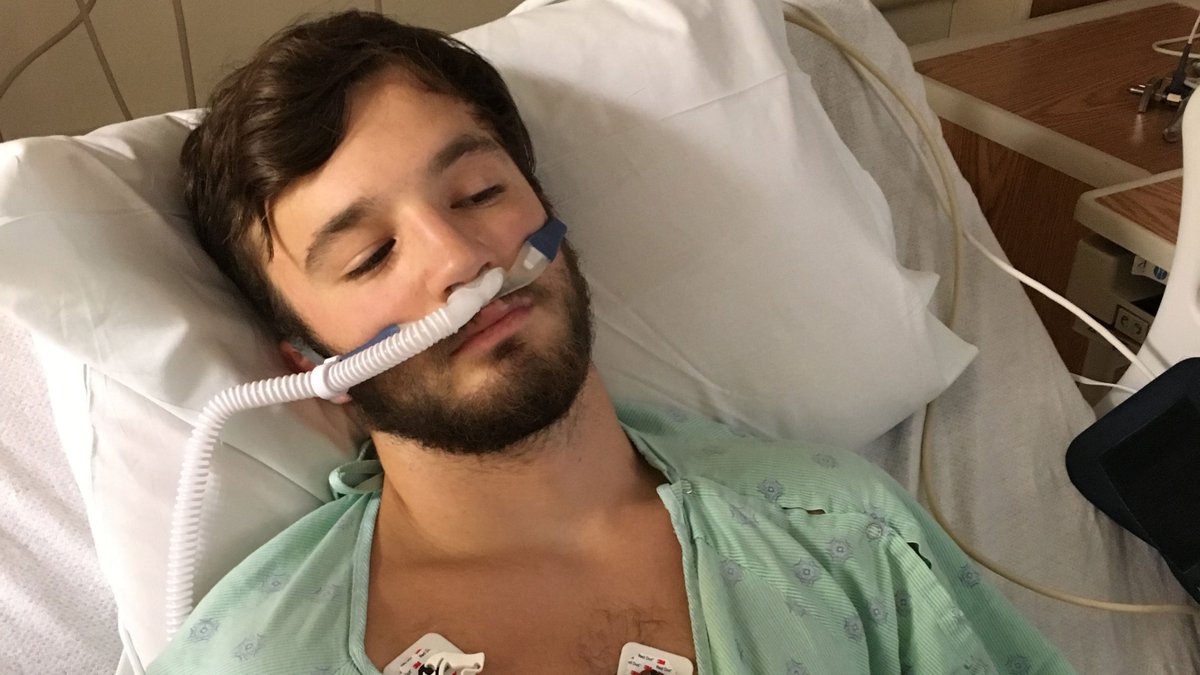 MitochondriaNow's tweet photo. After vaping-related illness, teen now has lungs like ‘a 70-year-old’s. This will shorten his lifespan and hurt his quality of life. Do you want this to happen to you? https://t.co/ORZsaWLLOH