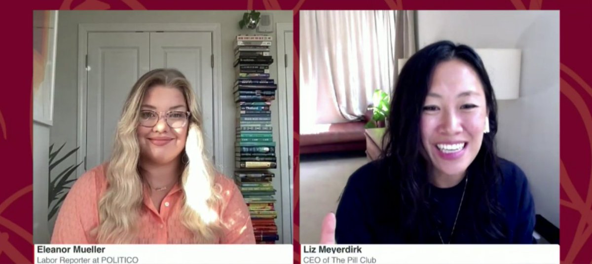 thepillclub's tweet photo. "This is about the wellbeing of your employee base. Without your employees, you really don’t have a company." Our CEO @limeyerd spoke w/ @politico's @eleanor_mueller today about our 16 wk paid leave for pregnancy loss. We're proud to be recognized today by @NPWF for this policy. https://t.co/Qjw2s1hr1b