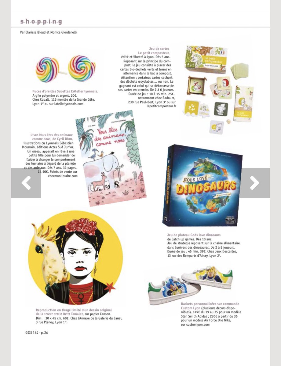 OPitault's tweet image. Heureuse de retrouver #lepetitcomposteur présenté parmi les 24 cadeaux de Noël #madeinlyon du numéro de fin d’année de @Grains_de_Sel_ 🎄✨

👉🏻 grainsdesel.com/grains-de-sel/…
👉🏻 lepetitcomposteur.fr 

#compost #jeudesociete #madeinFrance