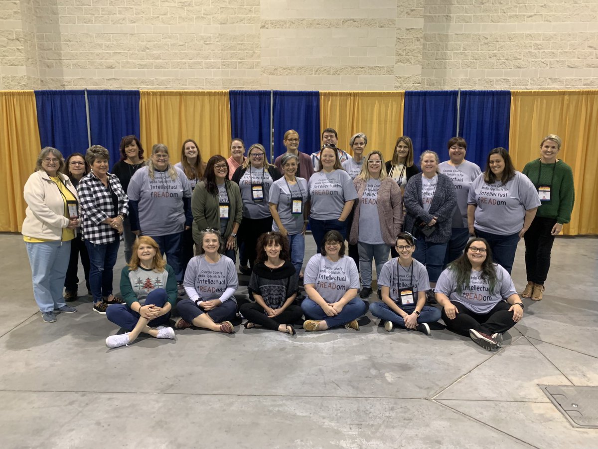 Michelle C. Jarrett (@jarrettreads) on Twitter photo These amazing <a href="/Osceolaschools/">Osceola Schools</a> media specialists are at #FAME21 this week for the best PD in Florida! We are delighted to be back in person.TY <a href="/FloridaMediaEd/">FAME</a> & <a href="/beach_nole/">Ashlee Cornett</a> for all your hard work! <a href="/ocslamedia/">OCSLA</a> #librariansrock These amazing <a href="/Osceolaschools/">Osceola Schools</a> media specialists are at #FAME21 this week for the best PD in Florida! We are delighted to be back in person.TY <a href="/FloridaMediaEd/">FAME</a> & <a href="/beach_nole/">Ashlee Cornett</a> for all your hard work! <a href="/ocslamedia/">OCSLA</a> #librariansrock