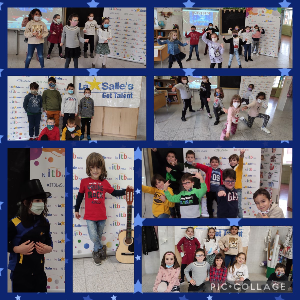 lasallesestao's tweet photo. ๐คLH 2.mailako ikasleek beren talentua erakutsiz itxi dute #proiektua "La Salle's Got Talent"๐ค Maila haundia erakutsi dute beldur eszeniko oro gaindituz ๐๐ Asko gozatu dute @lasallesestao #NCALaSalle #Etxeanzaude #elkarlana #mugimendua #testuingurua https://t.co/tLP9lRTA7K