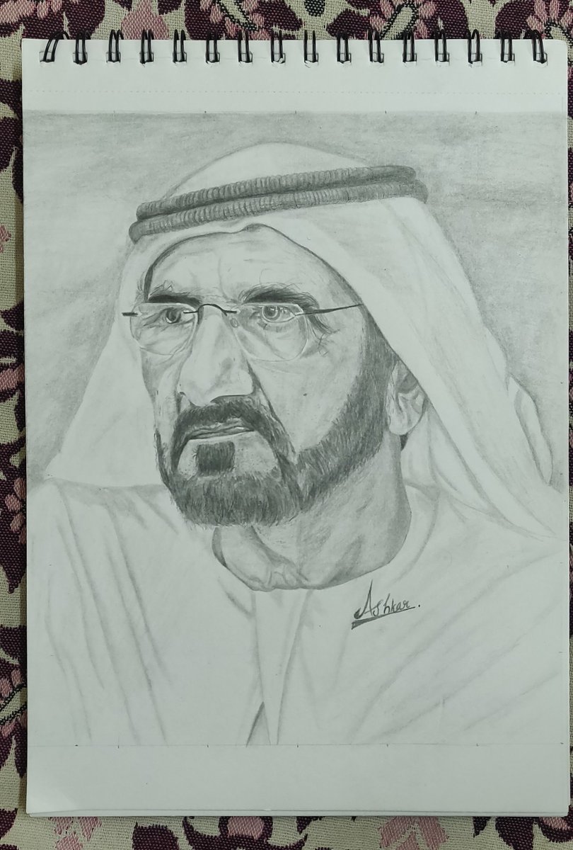 ashkar_kerala's tweet photo. UAE National Day Special Art
#PrimeMinister of the United Arab Emirates
Sheikh Mohammed Bin Rashid Al Maktoum
#support Me
#forgive me if any mistake

#UAENationalDay #UAE50 #UAE #trends #Trending #nationalday #Dubai #Emirati #art #pensildrawing #portraitoftheday #photooftheday https://t.co/Ly1MAC5BQi