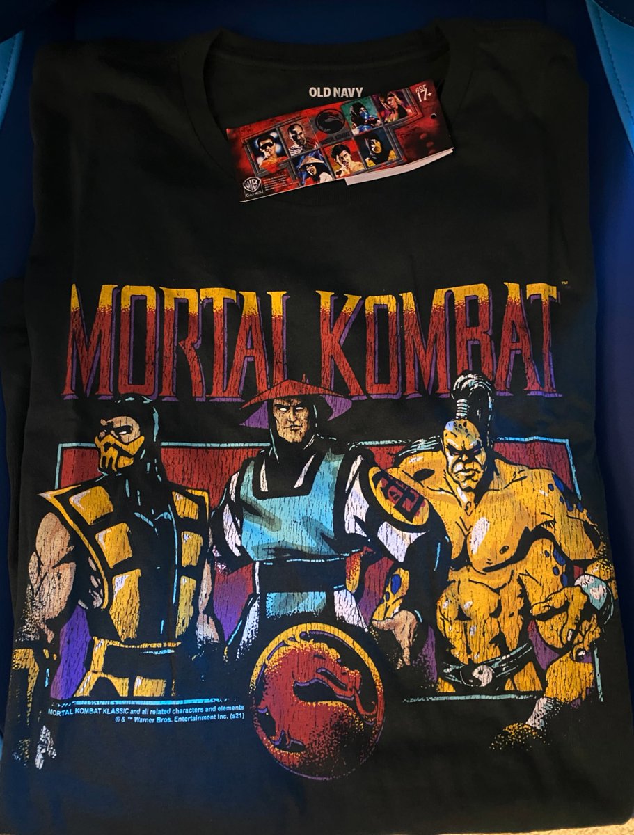 mortal kombat shirt old navy