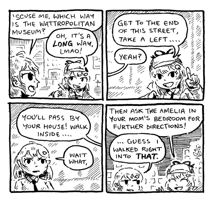 don't ask for directions in wattropolis >_> #ameliaRT 