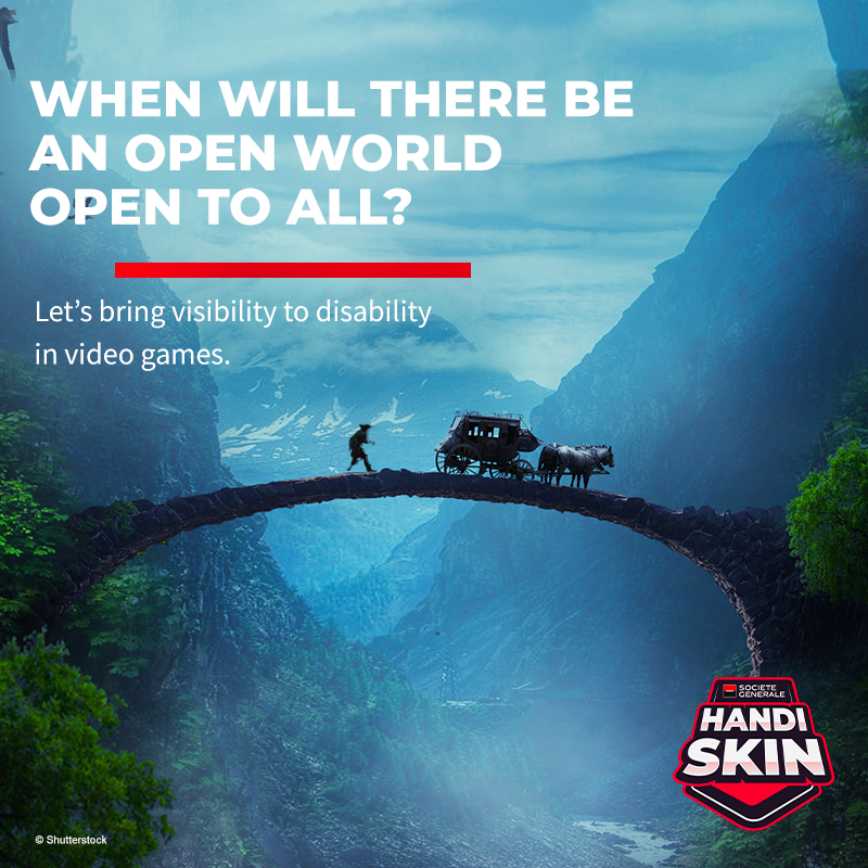 On this International Day of Persons with Disabilities, let's give more visibility to disability in video games with #Handiskin, in partnership with the French Parasports Federation <a href="/FFHandisport/">FFHandisport</a>.