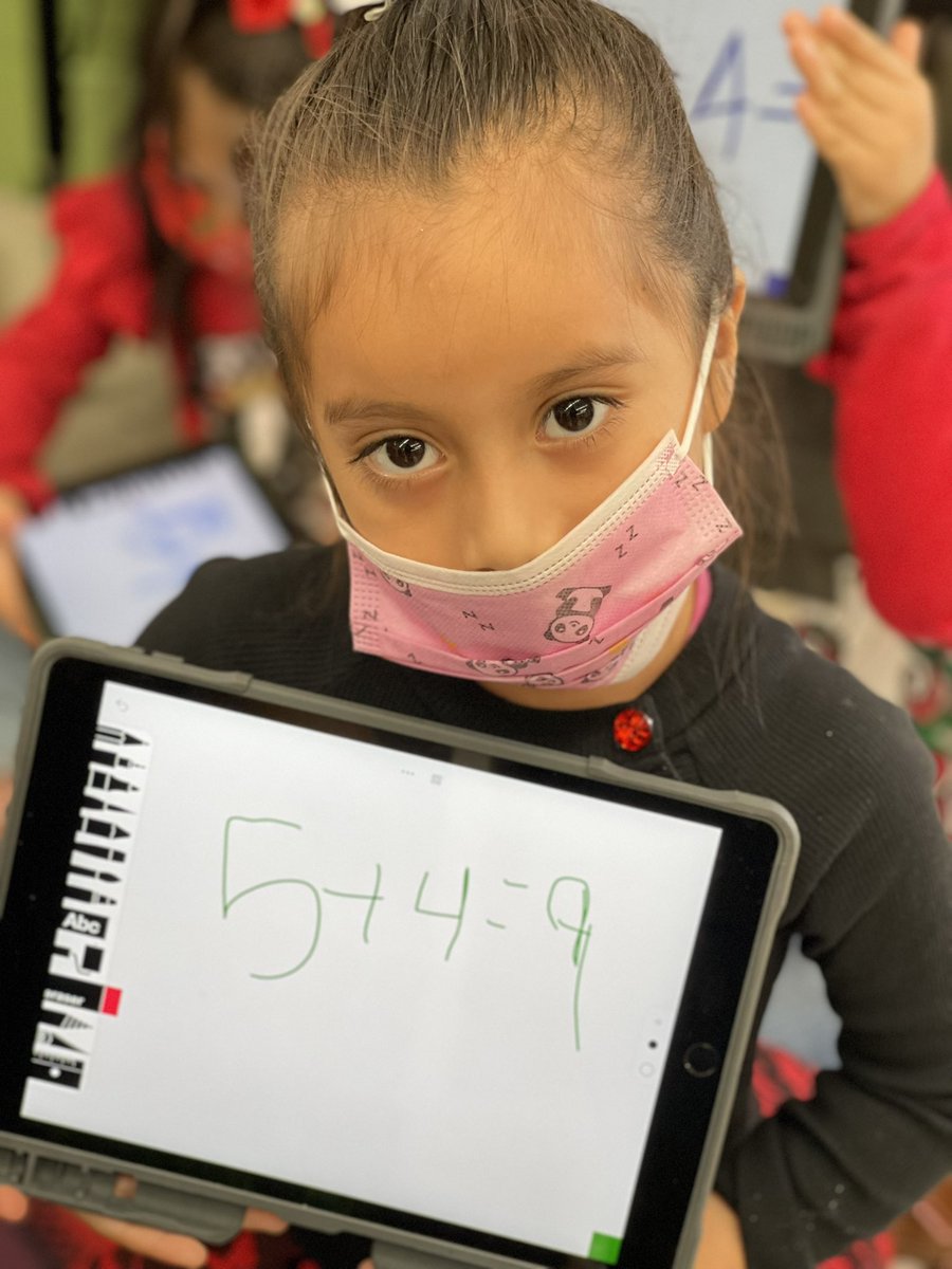 Our kinder students in Mrs. Orozco’s class are mastering part part whole with ten frames and technology <a href="/LamarEagles/">Lamar Eagles</a> <a href="/Adriana_hcisd/">Adriana Orozco</a>