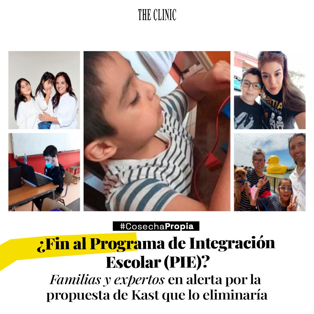thecliniccl's tweet photo. #Reportaje 📰 | Kast plantea la derogación del Decreto 170, el cual regula el PIE en los colegios y facilita la inclusión en ellos de niños con necesidades especiales. Familias, profesionales y académicos coinciden en que esta medida sería un retroceso: https://t.co/yAJn6QRJLx https://t.co/aUZypF8RA6