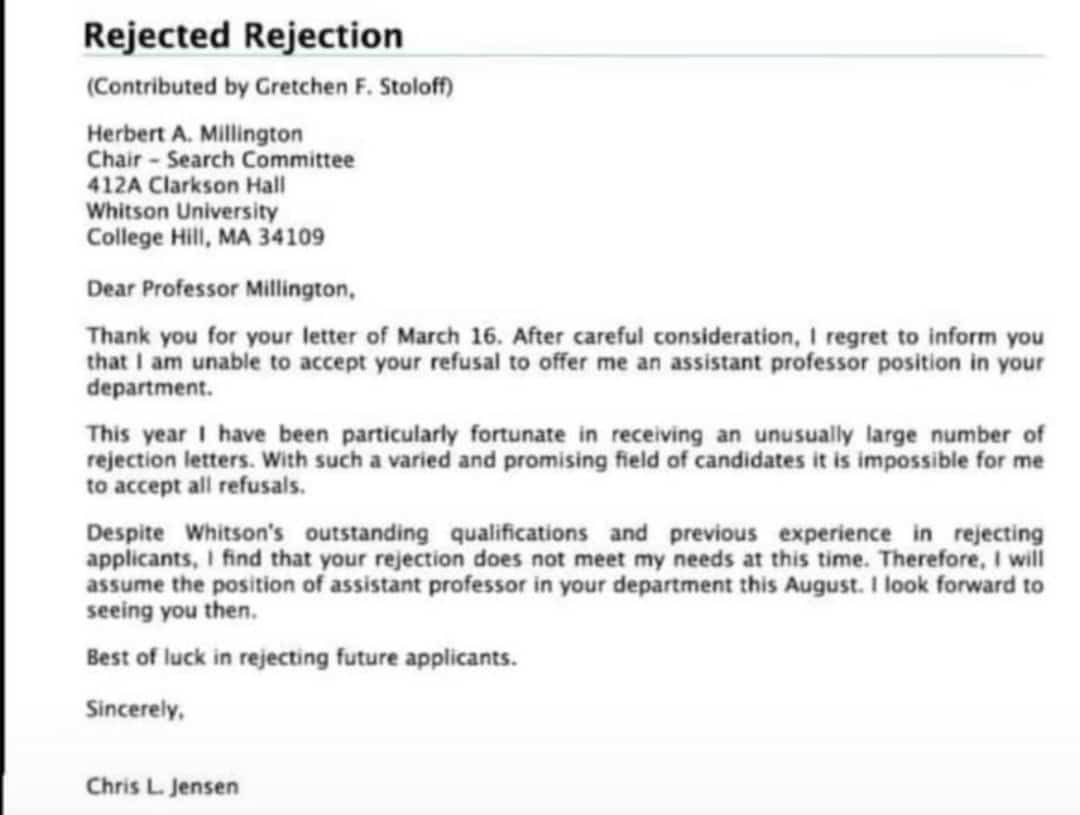 Stanleyeneh3's tweet photo. He Rejected the rejection 😂😂😂😂
And promise resume office… 

Dear prospective professors kindly stop rejecting scholars we are the future generations 
@PhDVoice @PhD_Genie @Eurhythmi8 @thephdstory @sytycPhD 
👇👇👇
Damn  courage. https://t.co/VSyubCMRj3