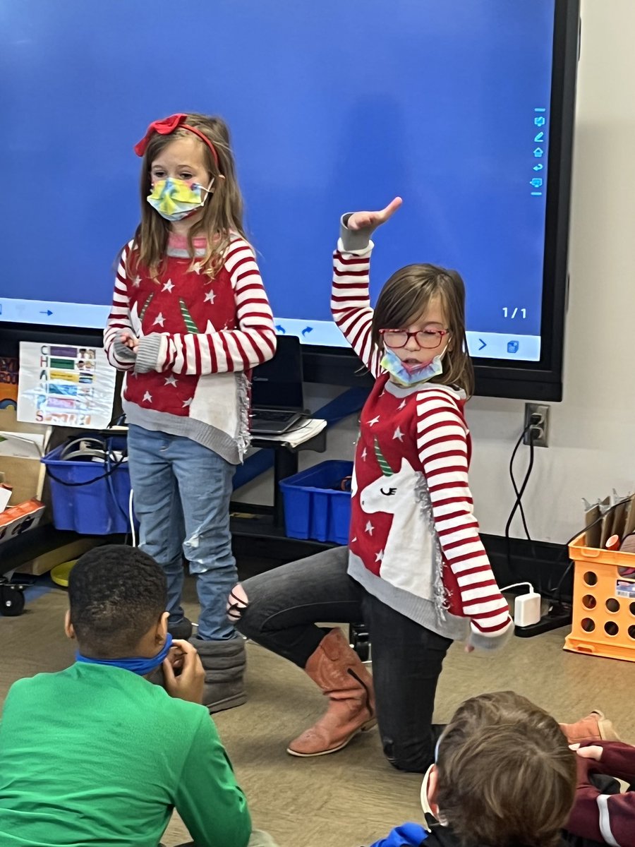 CarverTPSD's tweet photo. Carver alumni Emelyn and Abigail Lilley visited with Ms. Elliott’s and Miss Caveness’ classes today to discuss their upcoming performance of The Nutcracker. #TPSD https://t.co/qK5u0T1RkC