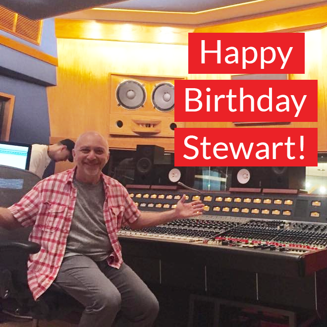 Happy Birthday to our host, Stewart Lerman! 

Original photo: Catherine Popper 