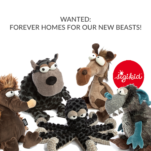 sigikid_usa's tweet image. The NEW BEASTS have finally arrived, just in time for the Holidays!
Limited supplies - get yours now! #sigikid #designerplush #sigikidbeasts  #gifts