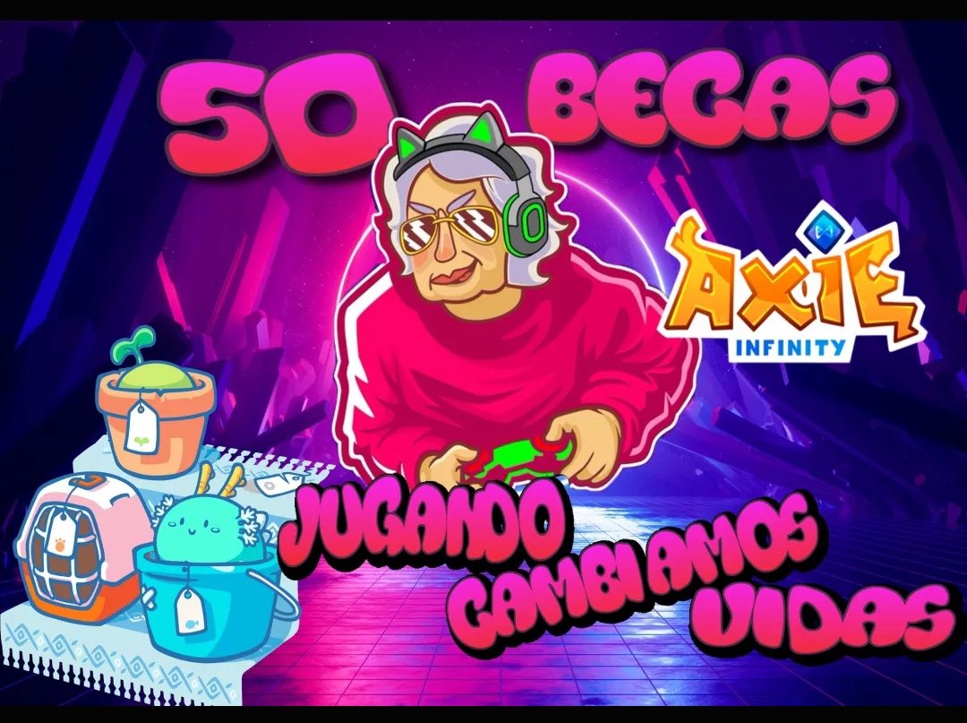 Mjha_07's tweet photo. Nuestra comunidad no tiene límites jugando cambiamos vidas #HoraNona #LaNonaPop #AxieScholar #LaNonaTeVe #Inclusion #eSports #Cryptos #Nft #DefineNormal @LaNonaPop https://t.co/TeBPv9YIj7