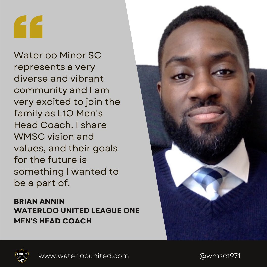 WMSC1971's tweet photo. #WMSC1971 We are thrilled to announce our new @L1OMens Men’s Head Coach, Brian Annin! Help us welcome him and show him some love 💛🖤 in the comments 👇

To read more about Brian, click the link in our bio.

#WMSC1971 #FocusedDrivenUnited https://t.co/Mh5XjykINn