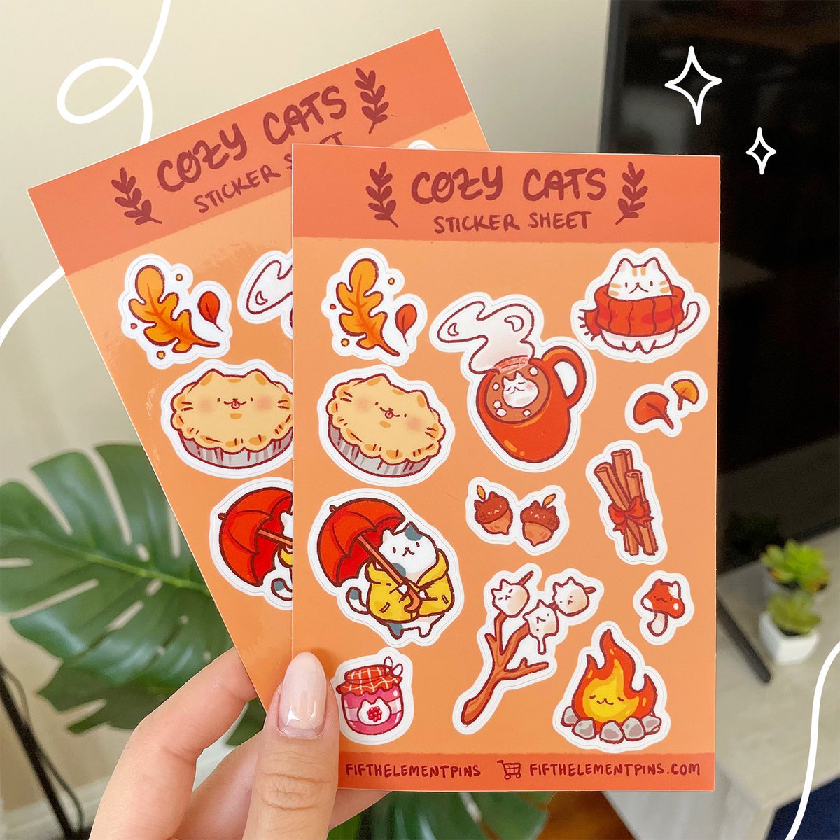 5thElementPins's tweet photo. It’s sweater weather y’all 🍂❄️ posting on Twitter too cuz so I’m proud of how these stickers came out 🥺🧡
#fallstickers #EtsyGift #XmasGift #Christmasgifts https://t.co/DUnQm0ObVo