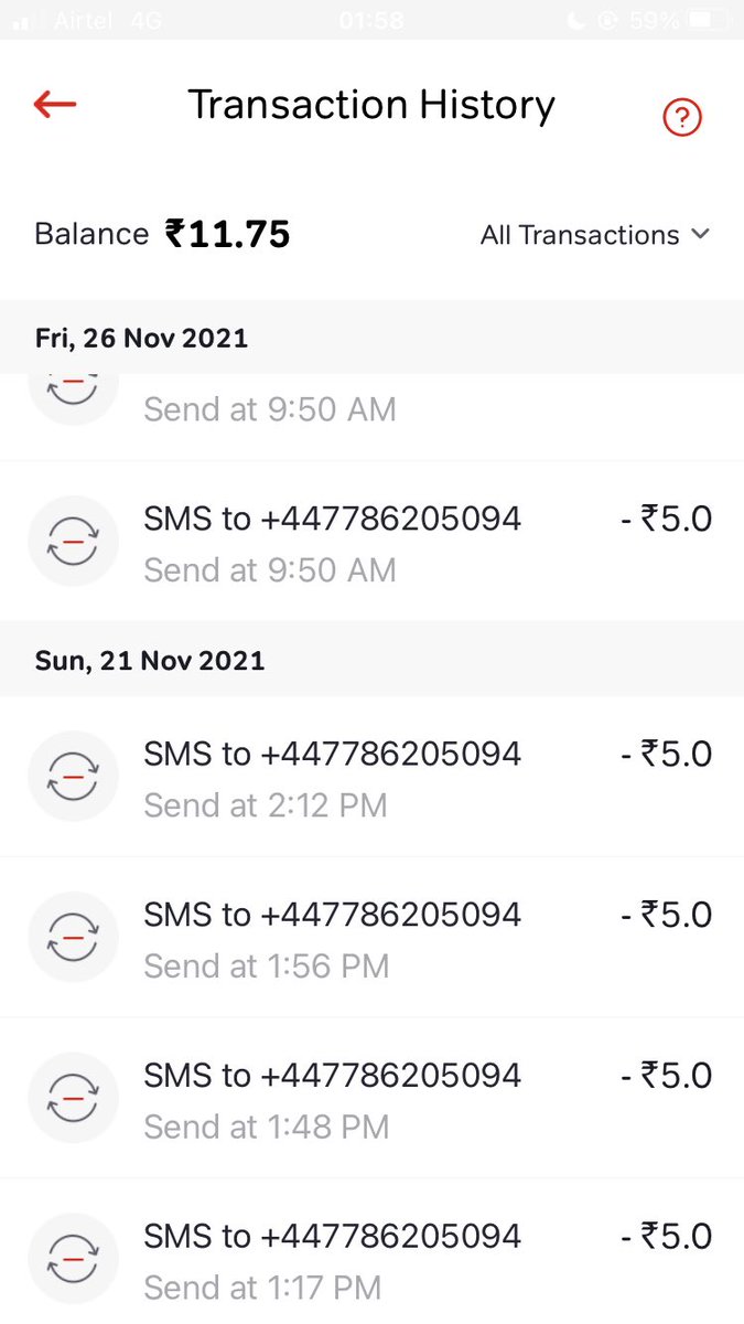 DaminiSahu4's tweet photo. This message is not sent by me nor from my phone, I had checked my details before calling @airtelindia @Airtel_Presence . Costumer Cate Executive is claiming that this is my @Apple IPhone’s issues. https://t.co/5VOla833Fj