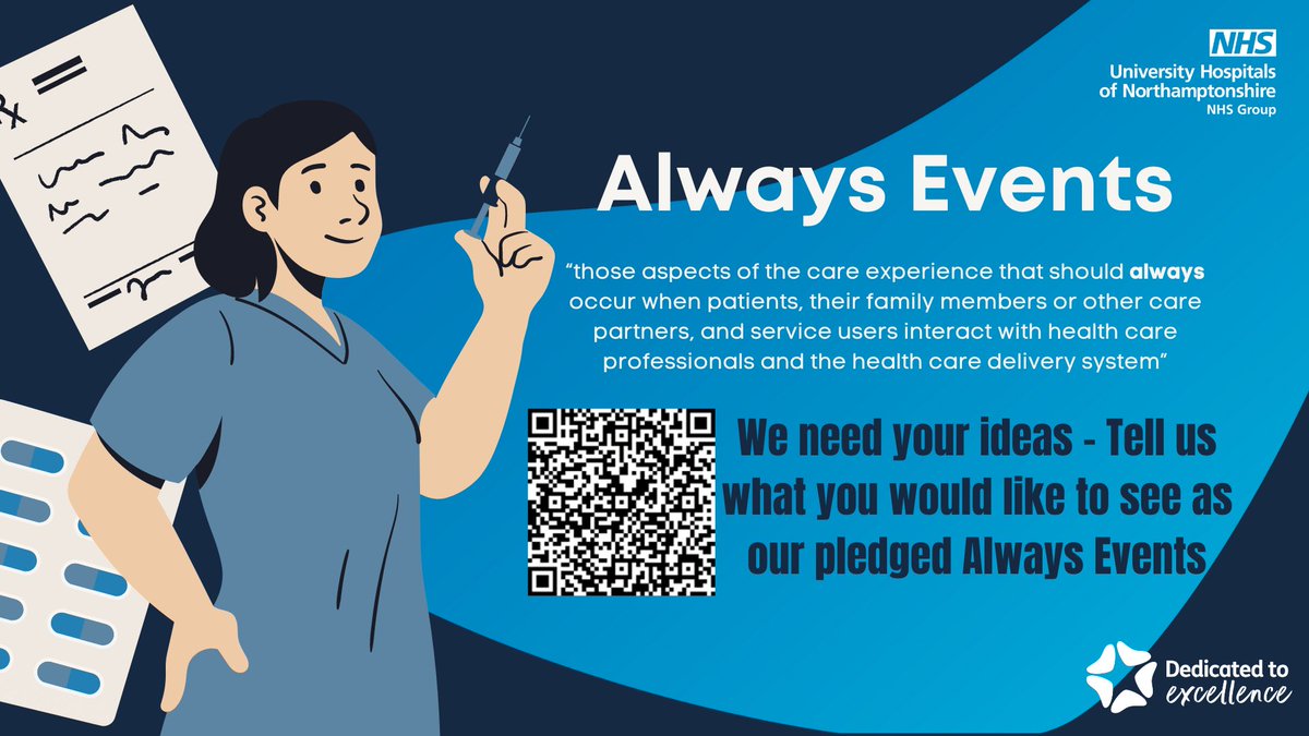 _Compassionism's tweet photo. Get involved, shape the care we deliver - have you say
Modelling delivery of optimal patient experience and improved outcomes - working best when we work together
What matters to you as a care provider and a service user?
#PatientSafety #AlwaysEvents https://t.co/JiRZL8ckdF