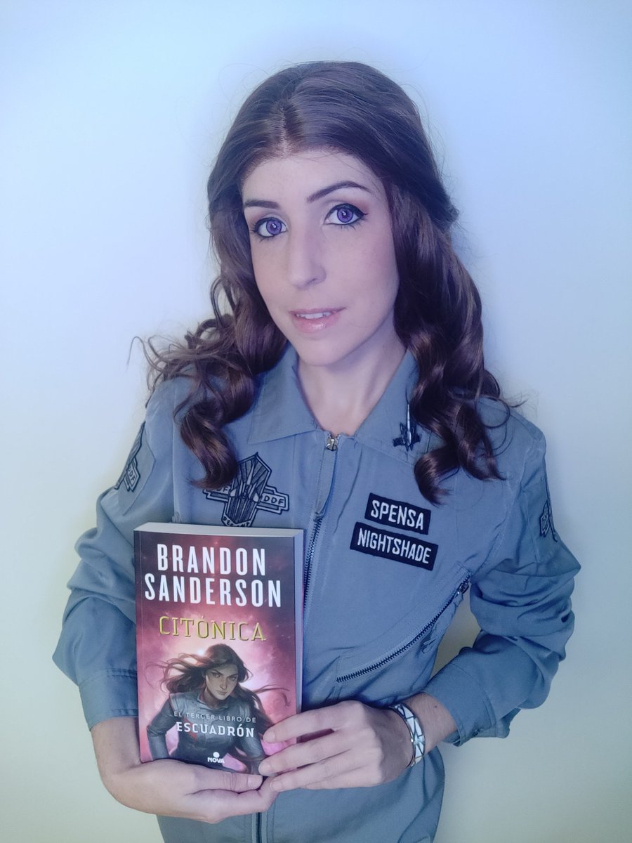 yuraicosplay's tweet photo. Hoy por fin ha salido #Citonica de @BrandSanderson, así que os dejo un adelanto de mi Cosplay de Spensa @NovaCiFi @Cosmere_es ✨✨✨ https://t.co/1qxaJ4wPDh