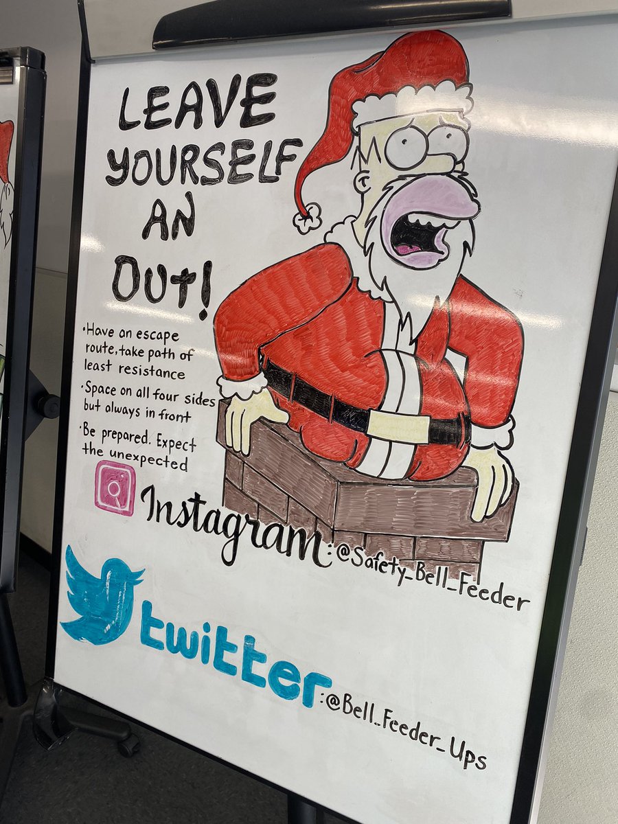 Don’t be like Homer, “leave yourself an out” 👍🏽 #ups