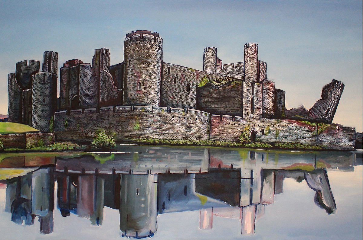 Caerphilly Castle, Wales