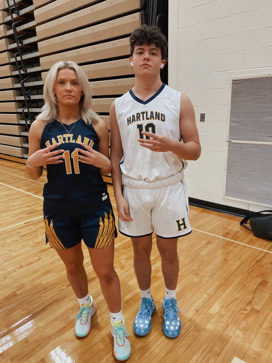 The fun Starts today. First up Ben at Fowlerville. Amanda Saturday against Grand Blanc. #LGH #hartlandproud
