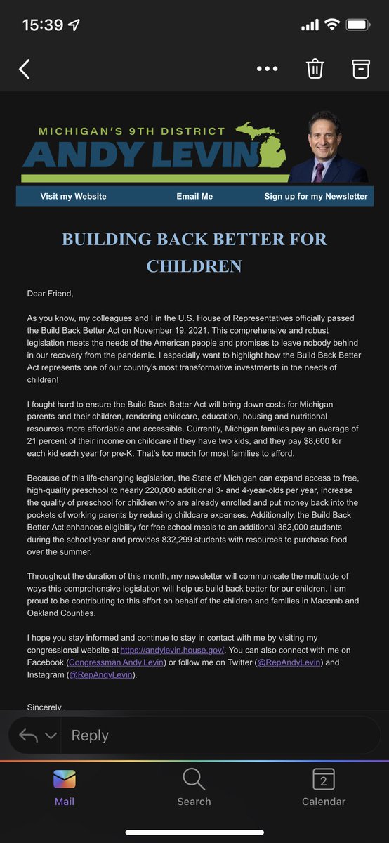 andygoes's tweet image. ⁦@RepAndyLevin⁩ You want to build back better for school children? How about proposing MEANINGFUL legislation to actually deal with school shootings? How tone deaf to send this message out to your constituents 2 days after a school shooting in their community.