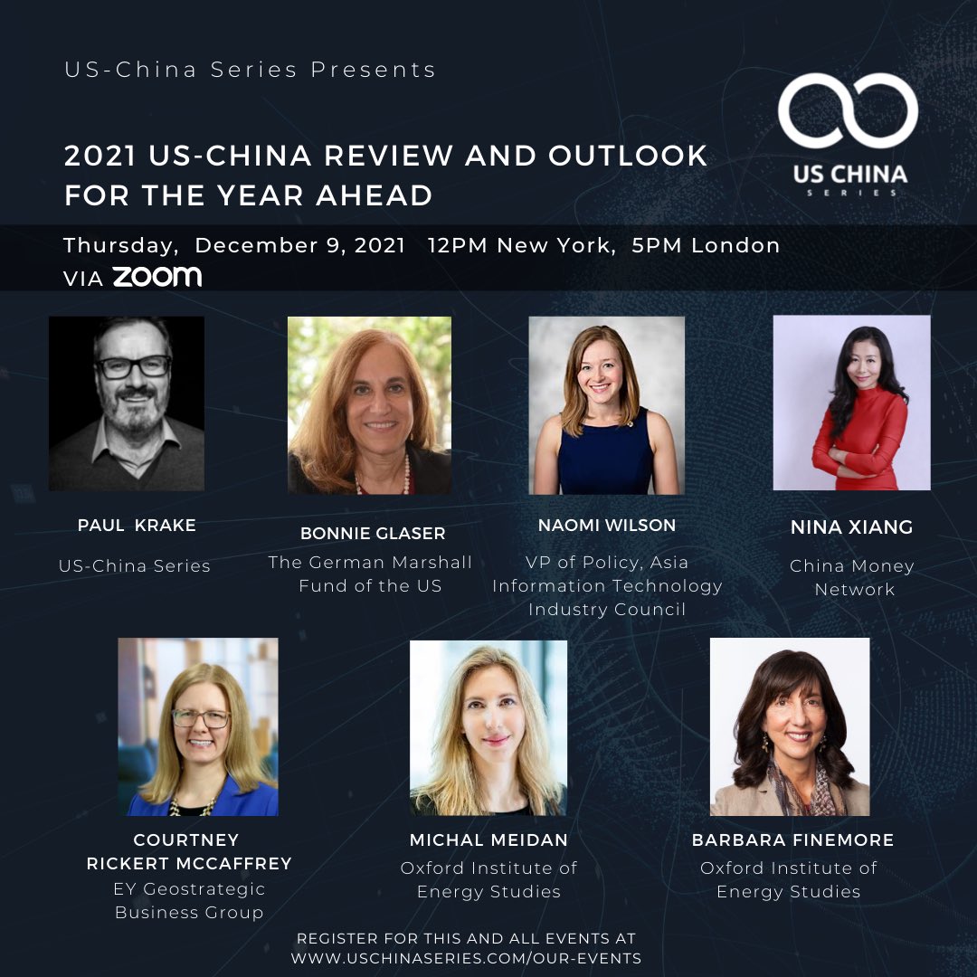 bfinamore's tweet photo. Come join this fabulous all-women panel on December 9th for a thoughtful 2021 US-China review and insights on what lies ahead! https://t.co/TLMECWNAoA