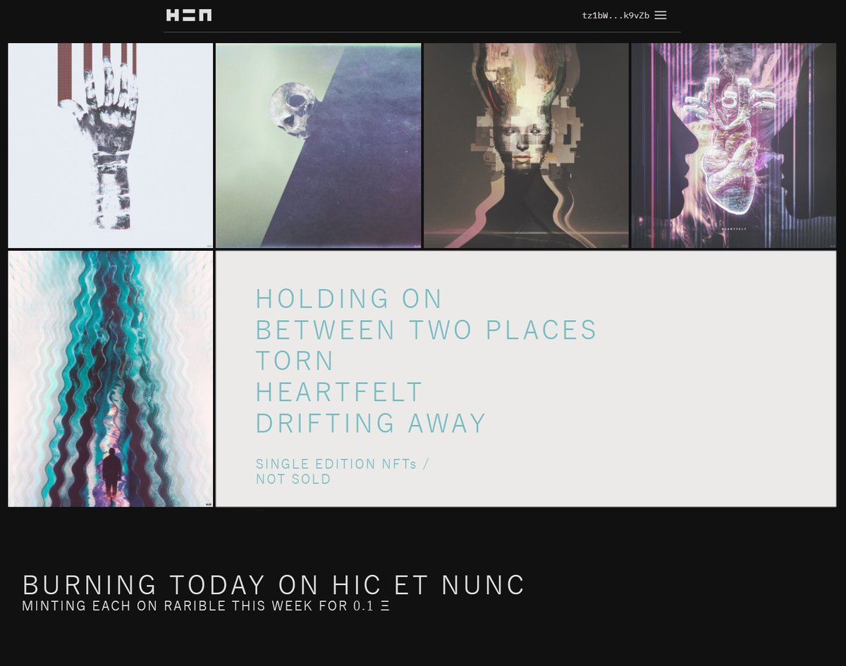 MarcJan3D's tweet photo. Burning my entire collection on H=N today. All 5 single edition, unsold NFT artworks will be minted on Rarible this week for 0.1 Ξ

Part of my NFT restructuring ⭐️

@rarible 
#NFT #nftcollectors #NFTCommunity #nftart #NFTcollectibles #NFTcollection #rarible #raribleNFT https://t.co/PFY0PztTcs