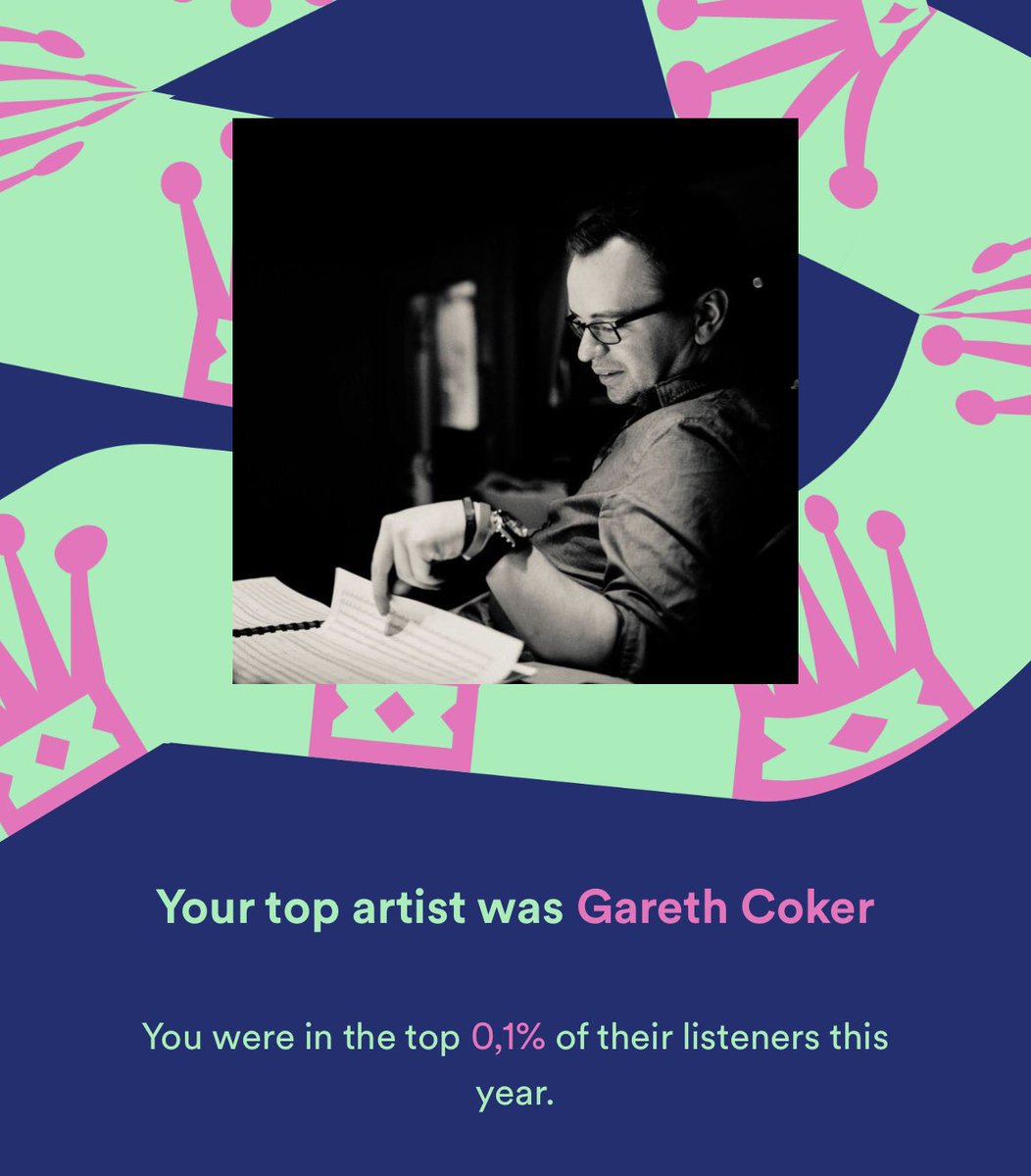liamrusselluk's tweet photo. @garethcoker Thank you for the incredible @OriTheGame music. Apparently I am a top 0.1% listener 🤣 https://t.co/nmkg0Q7Pnw