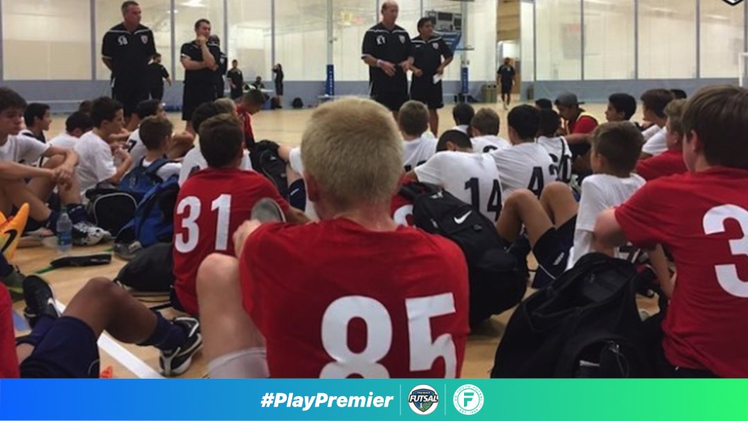 PremierFutsalMD's tweet photo. #ThrowbackThursday to some of our PFL players showing out at the USYF National IDs!

What's the farthest city your futsal journey has taken you?
#PlayPremier https://t.co/gajhKF7ldI
