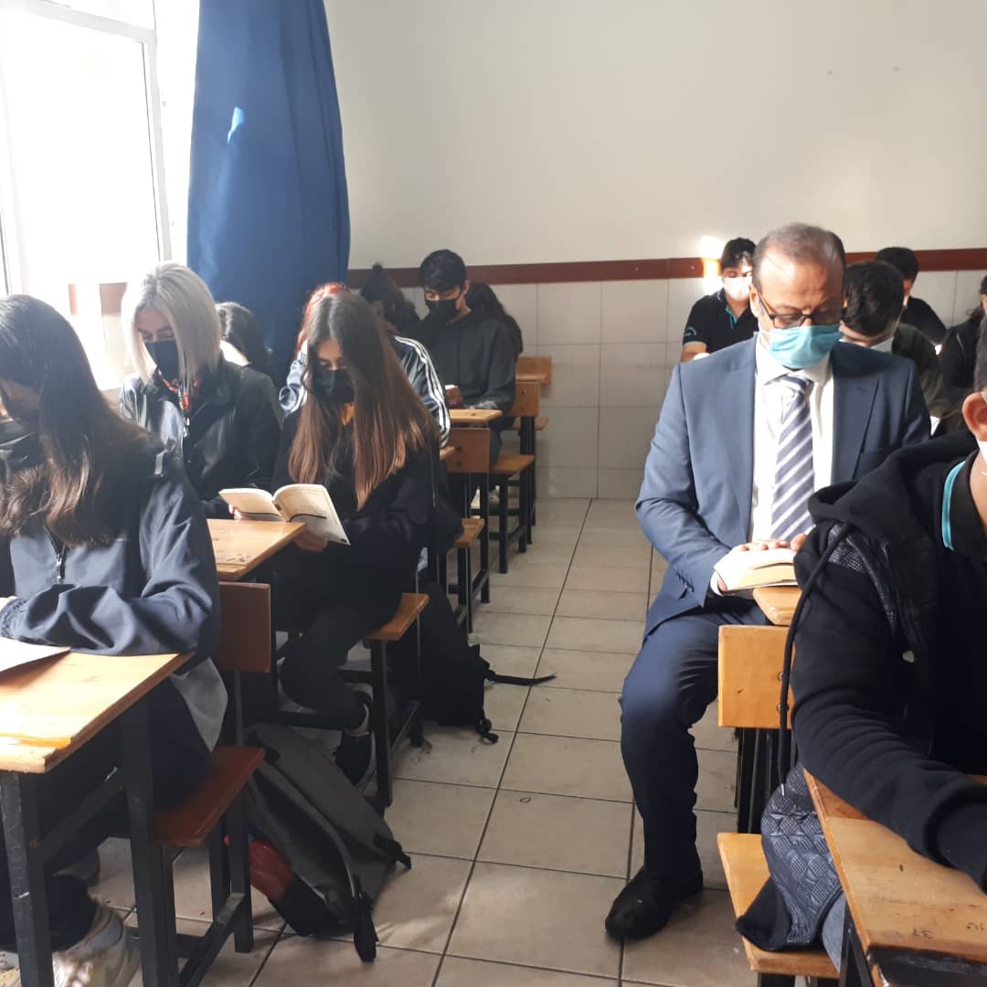 Konyaaltı Belediyesi Başkan Yardımcısı Sayın Tuğba Erken Bostan'ın katılımıyla <a href="/antalyaahenk/">AHENK</a> projesi kapsamında okuma etkinliğimizi gerçekleştirdik. <a href="/konyaaltimem/">Konyaaltı İlçe Milli Eğitim Müdürlüğü</a> <a href="/konyaaltibld/">Konyaaltı Belediyesi</a> <a href="/Antalya07_/">ANTALYA</a> <a href="/AntalyaAhenk/">AHENK</a>