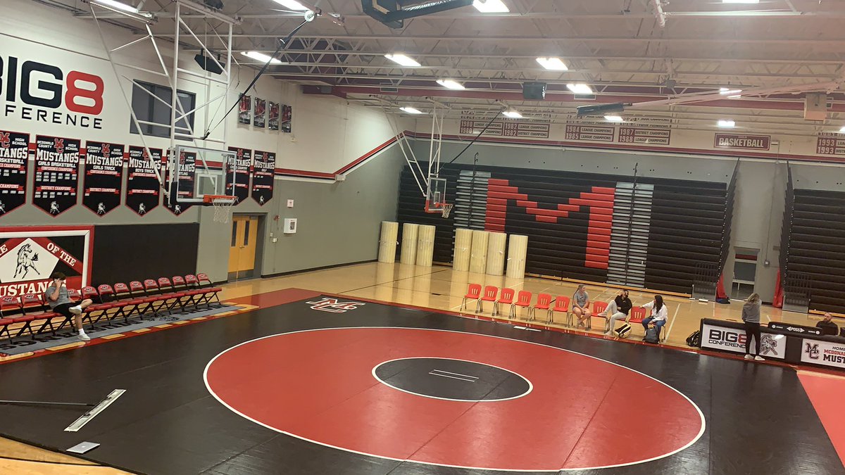 Wrestling is ready to go.