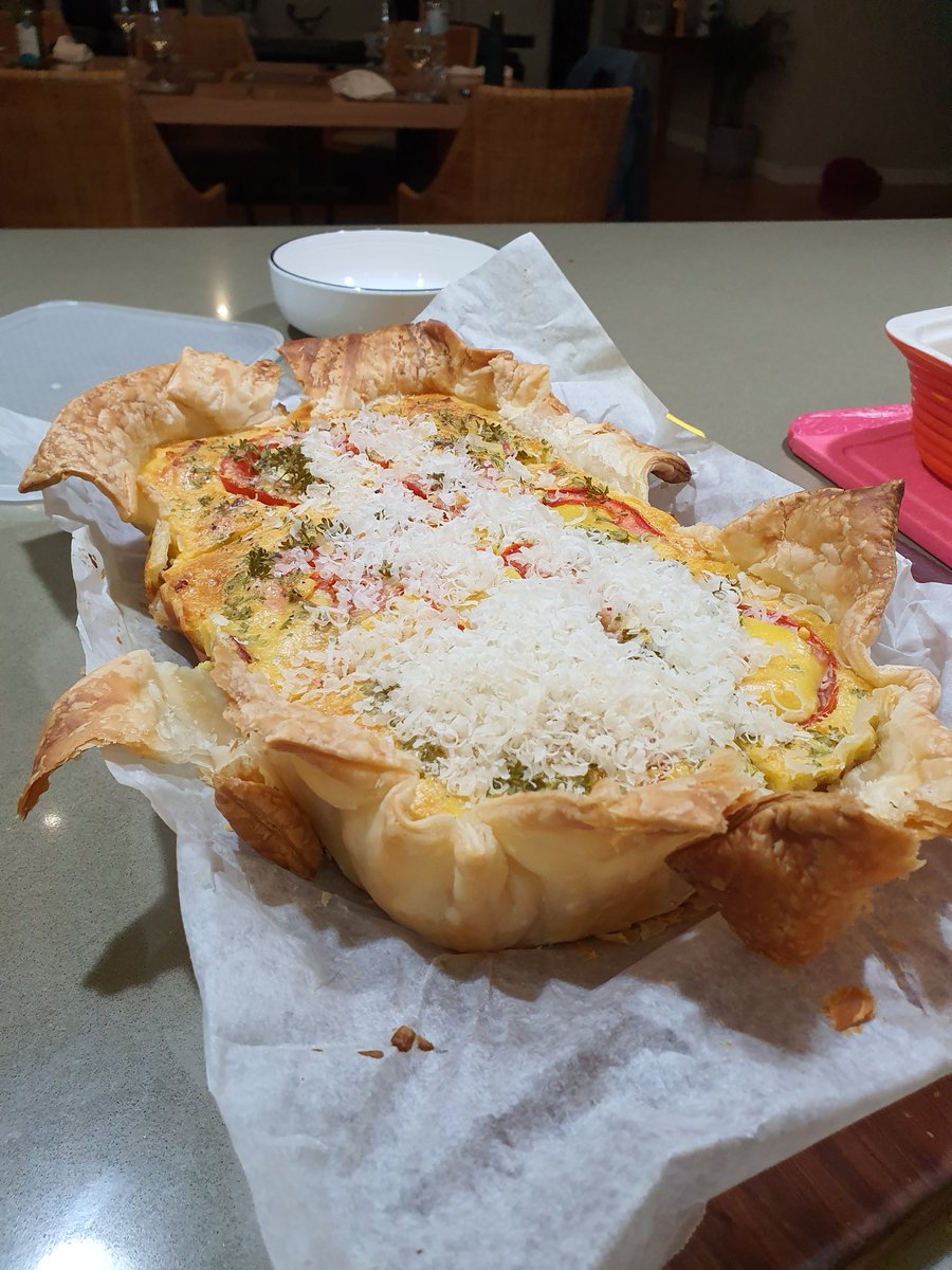 TractorFood's tweet photo. Is it egg & bacon pie or is it quiche? Who knows, we're just making this up as we go along!
#harvest21 #notmasterchef https://t.co/qXpgfWSRe8