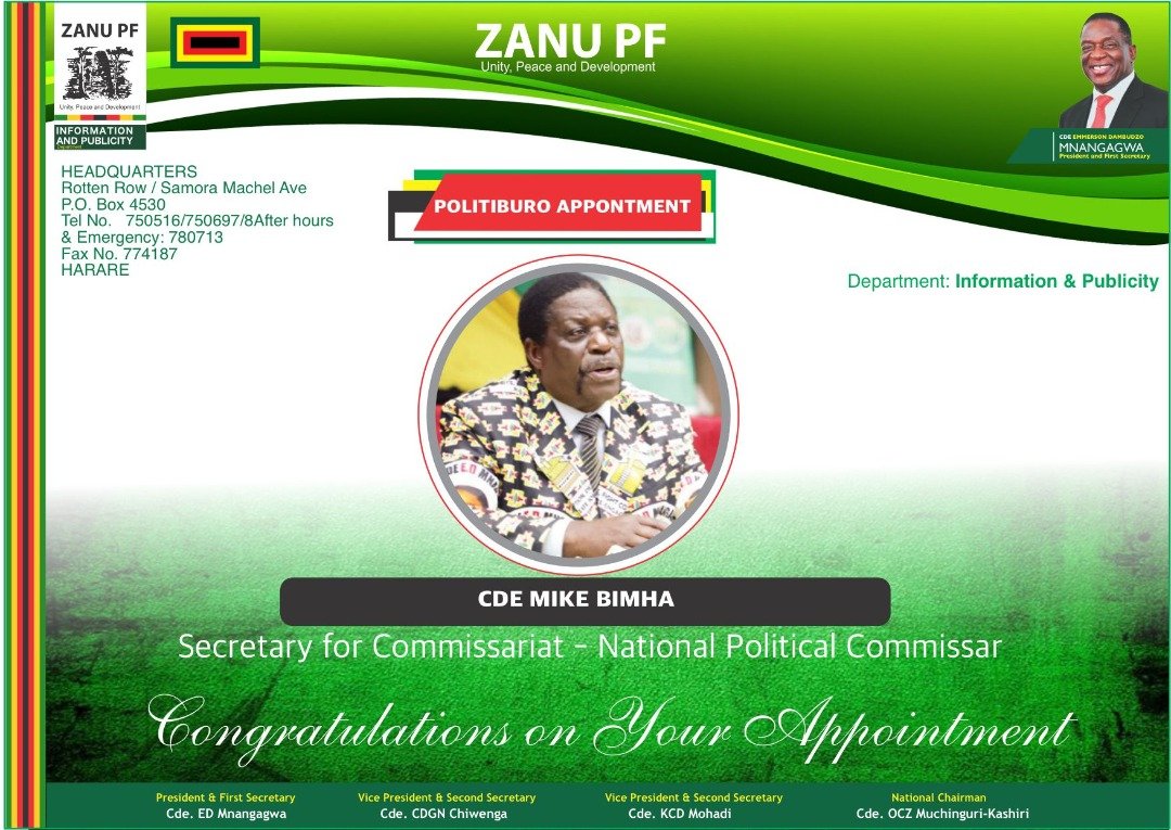 ZANU PF tweet media