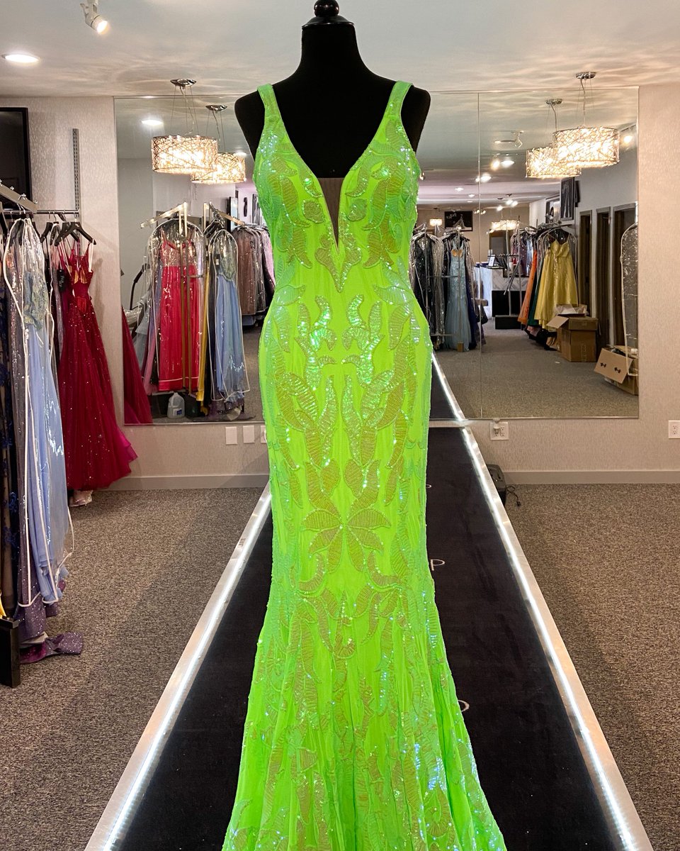 ThePromShop's tweet image. Trend this year? NEON! 
Check out this beauty by Jovani