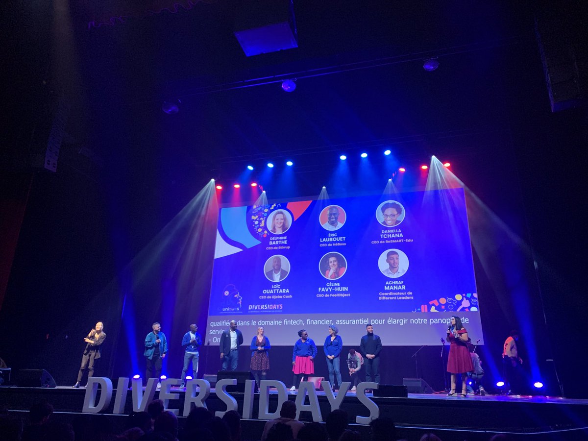 «  l’échec ce n’est rien, cela ne fait que repousser le #succès » ns dit Loic Ouattara lors de l’anniversaire des #Diversidays ce 2 déc à l’Olympia