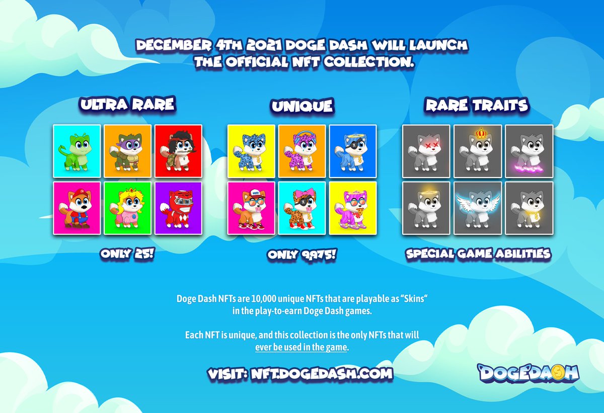 thehelloarcade's tweet photo. #DogeDash #NFTGAME https://t.co/1CNrfUuNDt