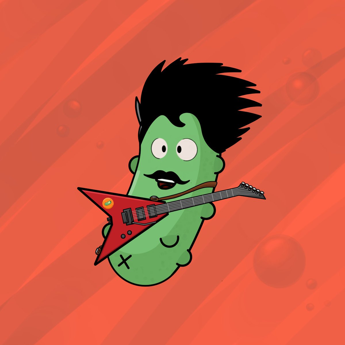 PicklesNFT's tweet photo. The 4th of our rare 1 of 1 pickles

THE ROCKSTAR PICKLE 🎸

would you like to get him on sunday? 👀 https://t.co/2Lv0KxTkYg