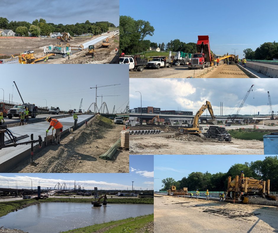McCarthyImprove's tweet photo. It was a monumental day experiencing the grand opening of the @I74RiverBridge! We dove back into time and found a few of our favorite pictures of our hard-working crew. Congratulations to ALL involved with this project! #I74riverbridge #QuadCities #BuildingTogether https://t.co/JBBd1gA5U9